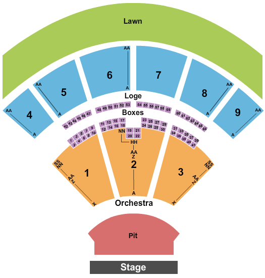 Glen Helen Amphitheater Suicideboys Seating Chart